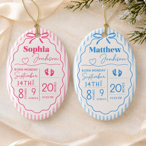 Custom Striped New Baby Ornament: Baby Birth Stats Ceramic Ornament, Christmas Newborn Keepsake, Baby Shower Gift, New Parents Gift 184dc94a-bc5f-41ca-b8f2-8f457a1004f3-ghgfhgfyghf-4-.jpg
