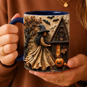 Halloween Witch Mug, Gothic Cottage Coffee Mug, Vintage Witch House Mug, Spooky Fall Ceramic Mug, Pumpkin Halloween Cup, Witchy Autumn Gift 18531016-5fd7-4fa9-90cb-90ae3450a463-sdvgfds-1-.webp