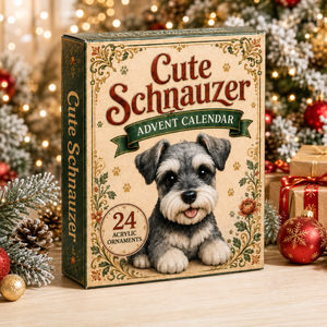 Cute Schnauzer Advent Calendar 2026 - 24-Day Festive Countdown, Acrylic Charms Blind Box - Gift For Schnauzer Lovers 18532bfd-1b4f-4306-bb26-9f81f2c244b3-box-schnauzer.png