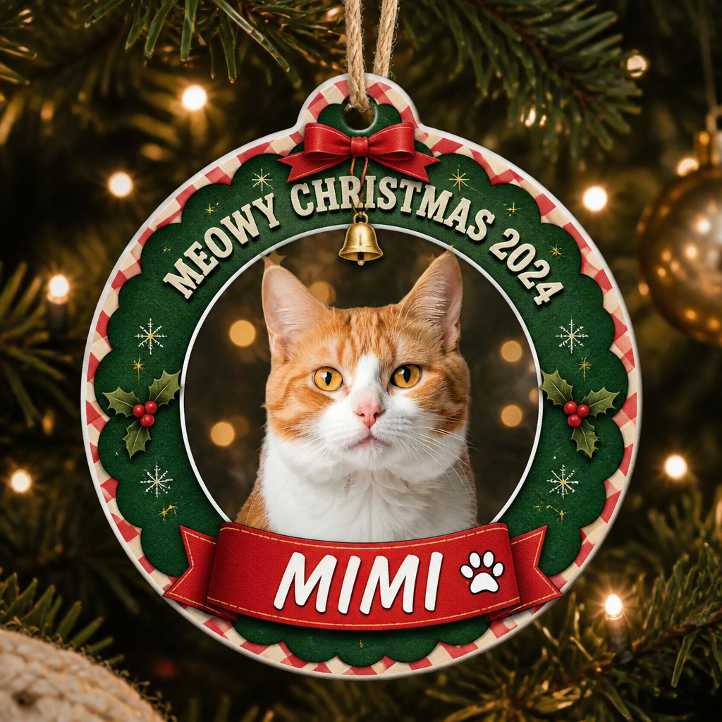 Meowy Christmas Cat Photo Ornament — Custom Name - Personalized Ornament 186d2498-dbd7-4349-8fad-dcc985861c5f.png