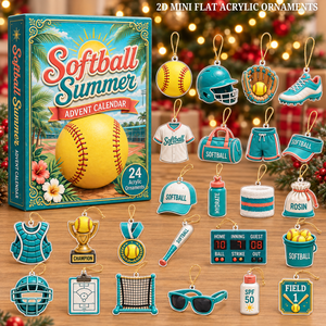 Softball Summer Advent Calendar 2026 - 24-Day Festive Countdown, Acrylic Charms Blind Box - Gift For Softball Lovers 187a8d0b-5f6c-4ca5-8917-68997e7710a3-softball-text.png