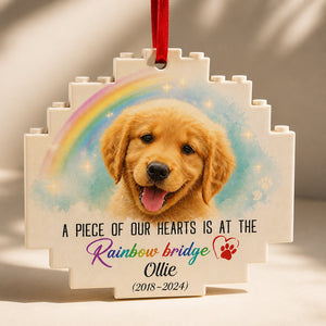 Rainbow Bridge Pet Memorial Photo Ornament - Personalized Shape Ornament 18ccf8d0-da11-4319-ba43-950036773ca6.jpg