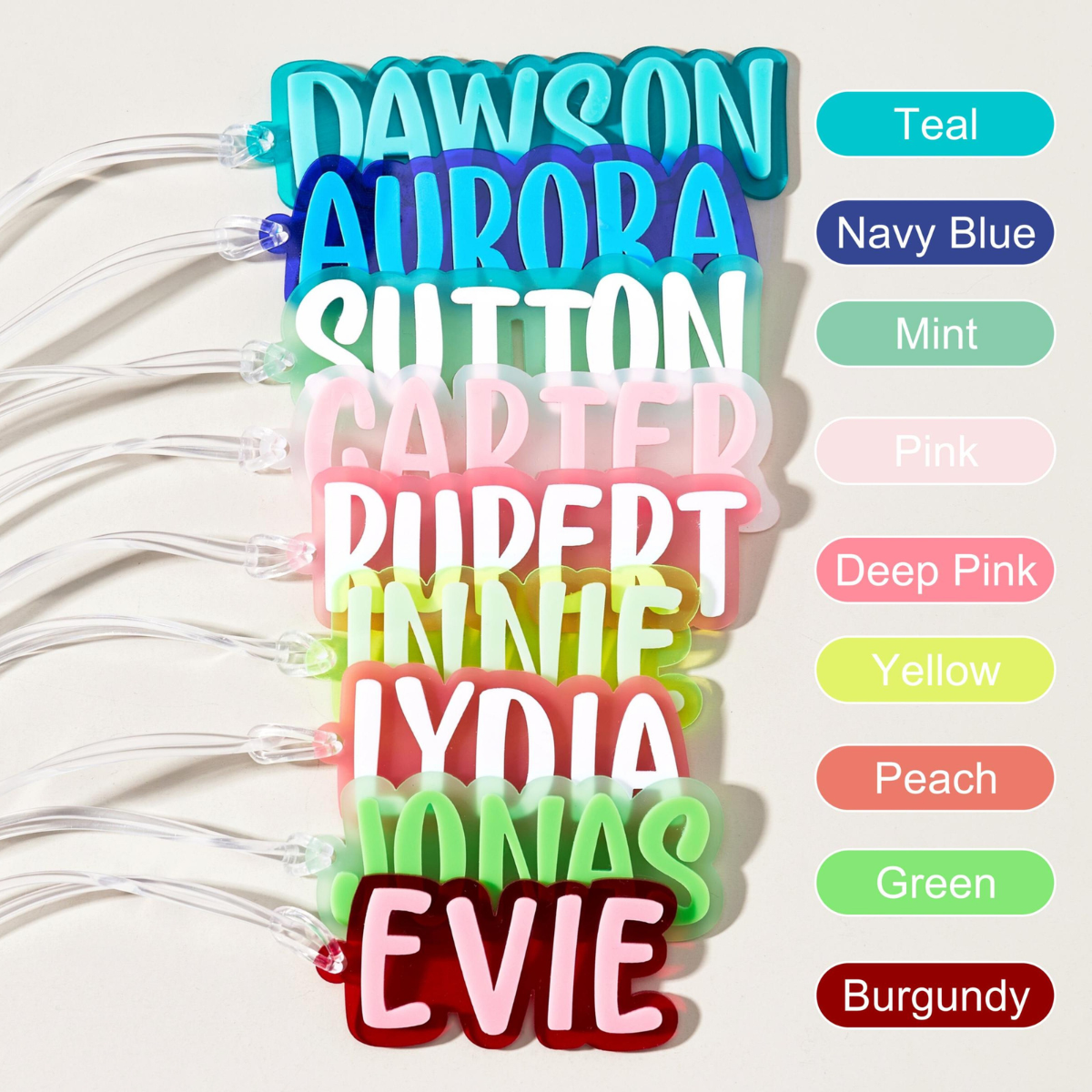 Backpack Name Tag for Kids, Personalized Name Keychain, Custom School Bag Label, Diaper Bag Tag, Keyring for Boys & Girls, Kids School Gift 18f2565c-dd3d-4066-964a-65ceacd2ebed-3.png