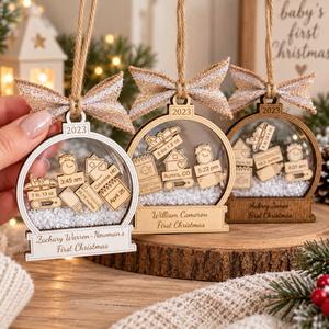 Baby's First Christmas Ornament: Snow Globe Keepsake - 4D Shaker Ornament - Gift For Baby 18f9f63d-2c98-4b3c-91a4-6084ea1d4b2f-ChatGPT-Image-10_12_29-12-thg-9-2026.png