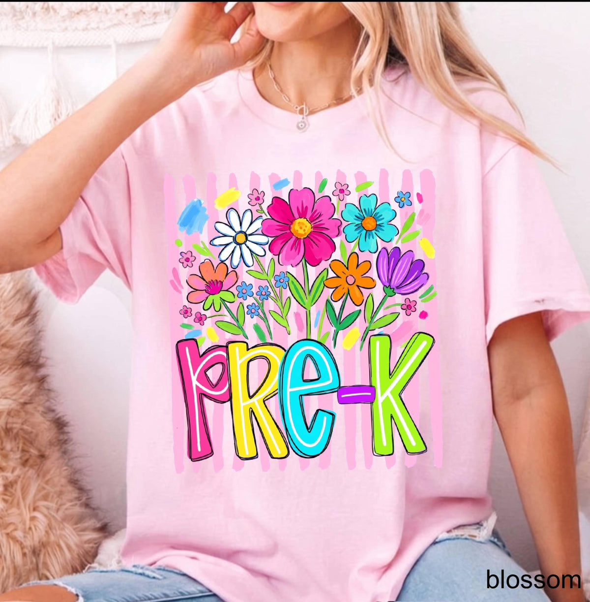 Comfort Colors Teacher Team Striped Back To School Shirts, Wildflower Level Grade T-shirt, Teacher Gift, Pre-K First Grade Kindergarten Tee 18fa06ad-81cd-4218-ab60-8b2fab11579c-8.jpg