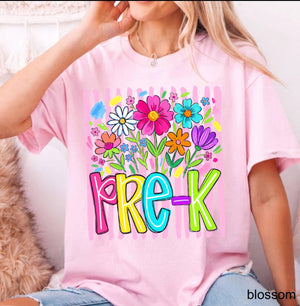 Comfort Colors Teacher Team Striped Back To School Shirts, Wildflower Level Grade T-shirt, Teacher Gift, Pre-K First Grade Kindergarten Tee 18fa06ad-81cd-4218-ab60-8b2fab11579c-8.jpg