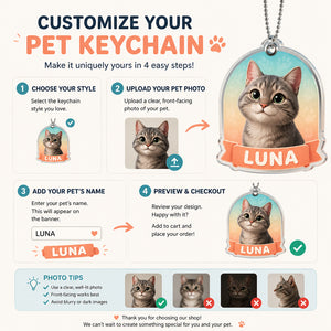 Photo-to-Toon Pet Name Acrylic Keychain - Personalized Acrylic Keychain 1922fc18-494d-4d19-a02d-777df2a143ea.jpg