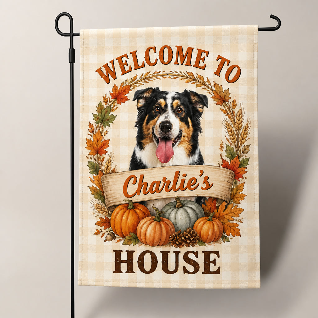 Autumn Pet Welcome Garden Flag — Photo + Name - Personalized Family Flag 19422cf3-1df1-4f6c-95ab-f30e587baf4e.jpg