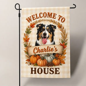 Autumn Pet Welcome Garden Flag — Photo + Name - Personalized Family Flag 19422cf3-1df1-4f6c-95ab-f30e587baf4e.jpg