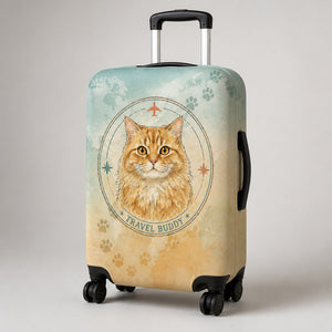 Custom Pet Portrait Luggage Cover – Watercolor Travel Stamp Edition - Personalized Luggage Cover 194293dc-e7ef-42e0-bb95-9b23b25b4fb4.jpg