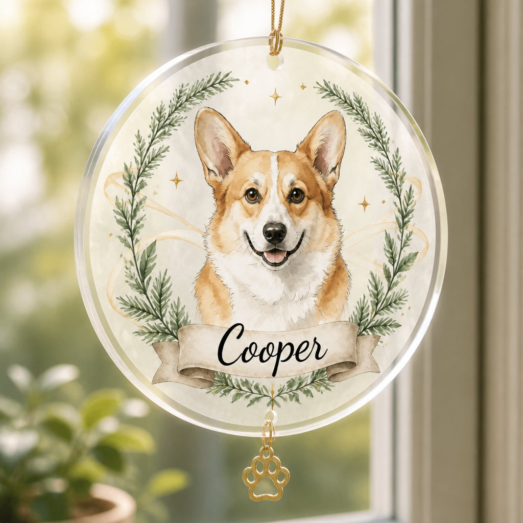 Pet Memorial Photo-to-Art Ornament – When Tomorrow Starts Without Me - Personalized 1 Layered Suncatcher with Charm 19449ccb-a5b5-4e00-b959-03c95fbeaa2a.jpg
