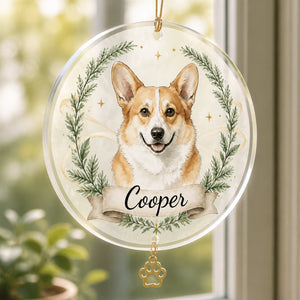 Pet Memorial Photo-to-Art Ornament – When Tomorrow Starts Without Me - Personalized 1 Layered Suncatcher with Charm 19449ccb-a5b5-4e00-b959-03c95fbeaa2a.jpg