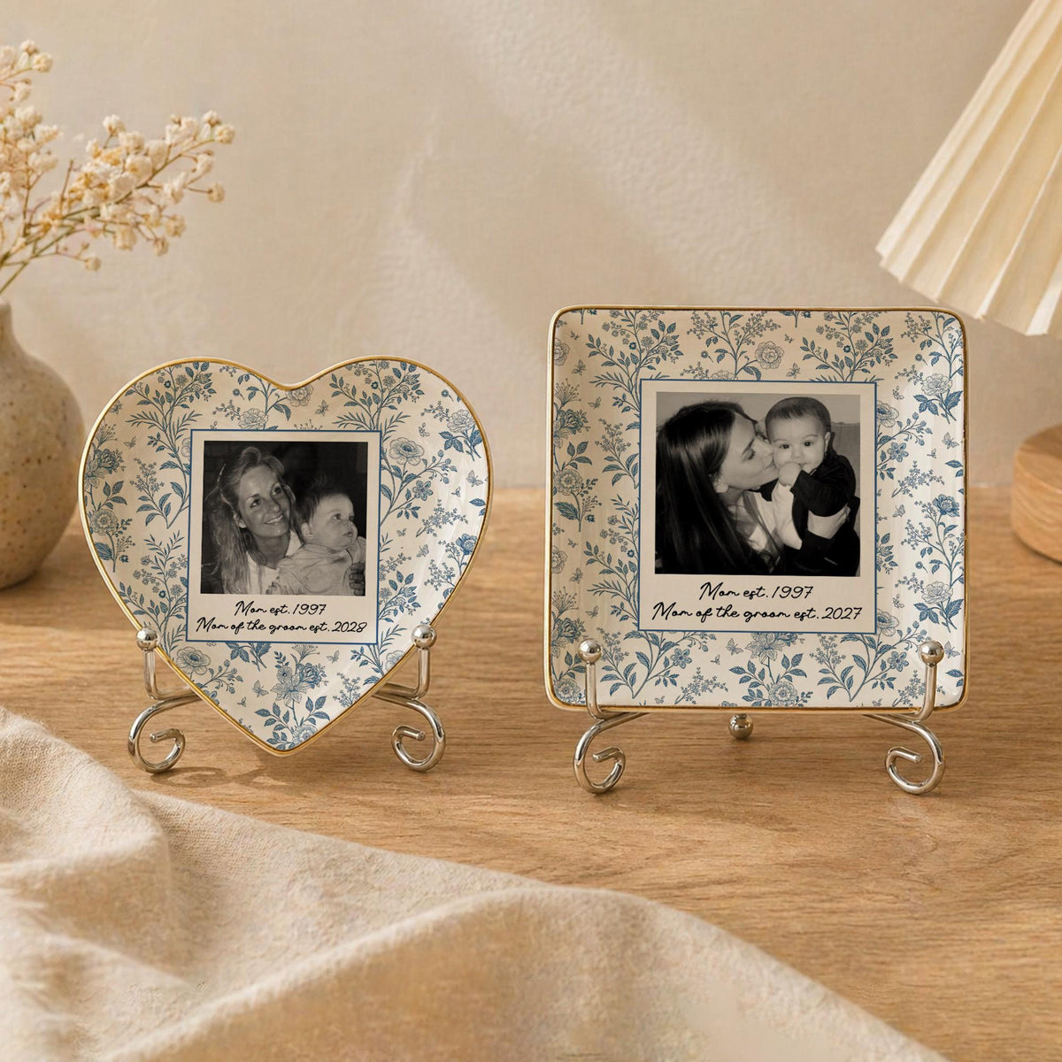 Personalized Jewelry Tray for Mother Of The Groom, Custom Photo Ceramic Ring Dish, Mother In Law Gift from Bride, Wedding Mom Gift from Son 19bafcfd-bc69-4c62-b626-03a00589d5ae-10.jpg