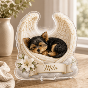 Angel Wings Pet Memorial Acrylic Plaque — Custom Photo Portrait & Name - Personalized Acrylic Custom shape Standing 1 layer (FS) 19ca7157-7553-4c0a-97bd-2f62b48c0a02.png