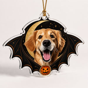 Custom Pet Photo Halloween Bat-Wing Acrylic Ornament - Personalized Laser Cut Custom Shape Ornament 19d73343-6b50-41f2-ad6e-46d934a5b02e.jpg