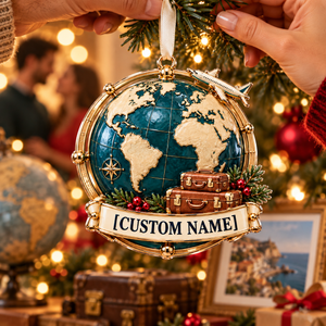 Personalized Travel Globe Christmas Ornament – Custom Name, Airplane & Suitcases, Gift for Travelers 19df0844-3c0a-46ad-9dff-7ca4796a2492-Image-Sep-29-2026-02_25_20-PM-4.png