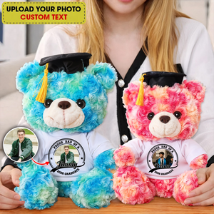 Congrats Graduation So Proud - Personalized Teddy Bear 1_0018f819-1af2-43e5-98d1-87d17d8c88ec.png
