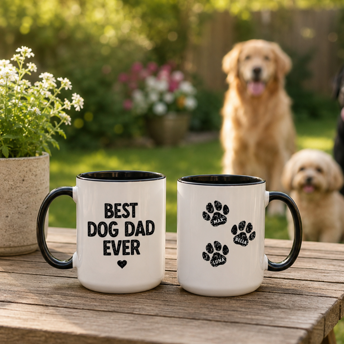 Best Dog Dad Ever, Gift For Dog Dad, Dog Dad Cup, Best Dog Dad Every Coffee Mug