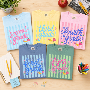 School staff shirt, Teacher Team Shirts, Back to School Shirt, Grade Level Team Tees, Teacher Gift, First Second Third Fourth Fifth Grade
