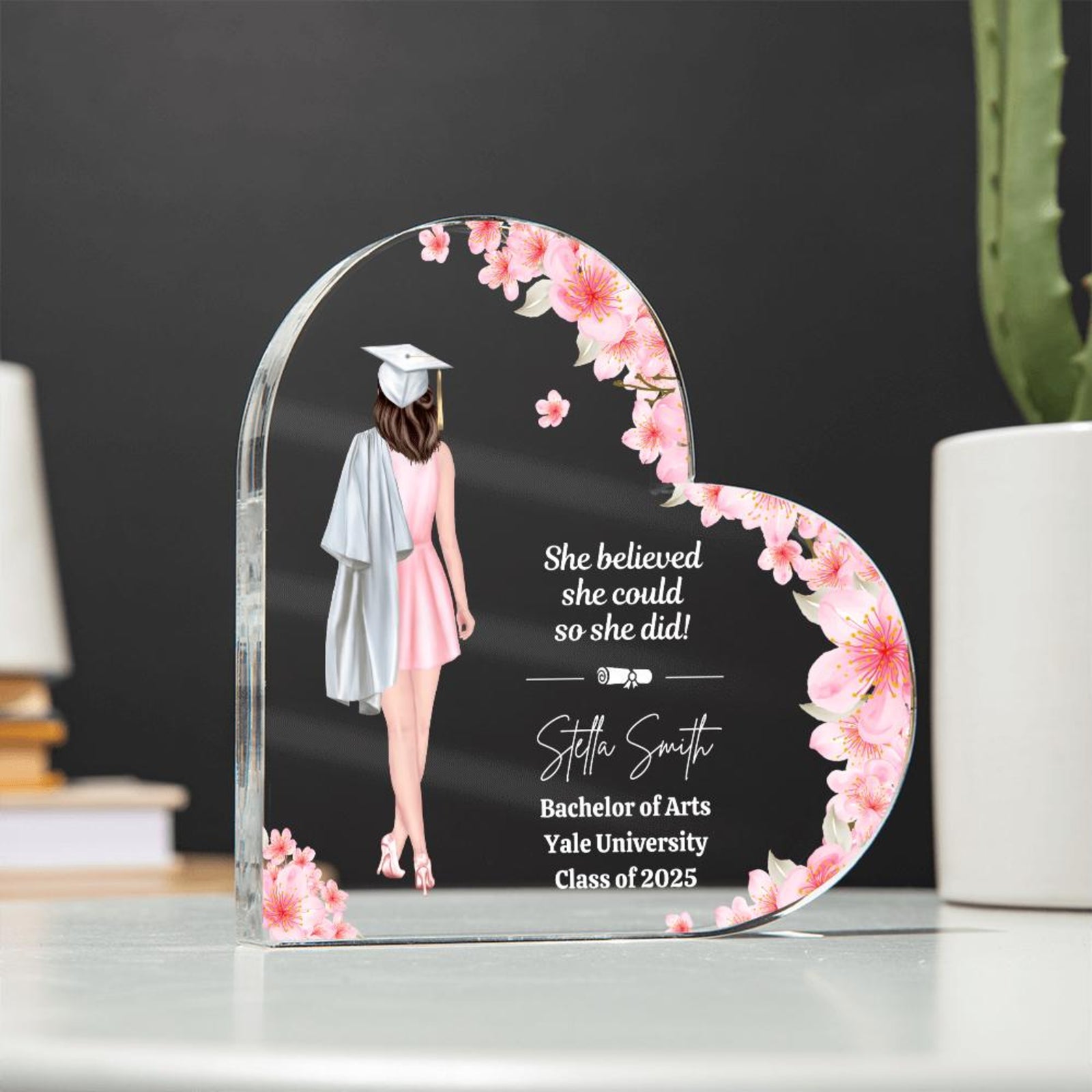 Personalized Graduation Gift for Daughter, Grad Gifts for Her, High school, College Graduation, Masters Degree