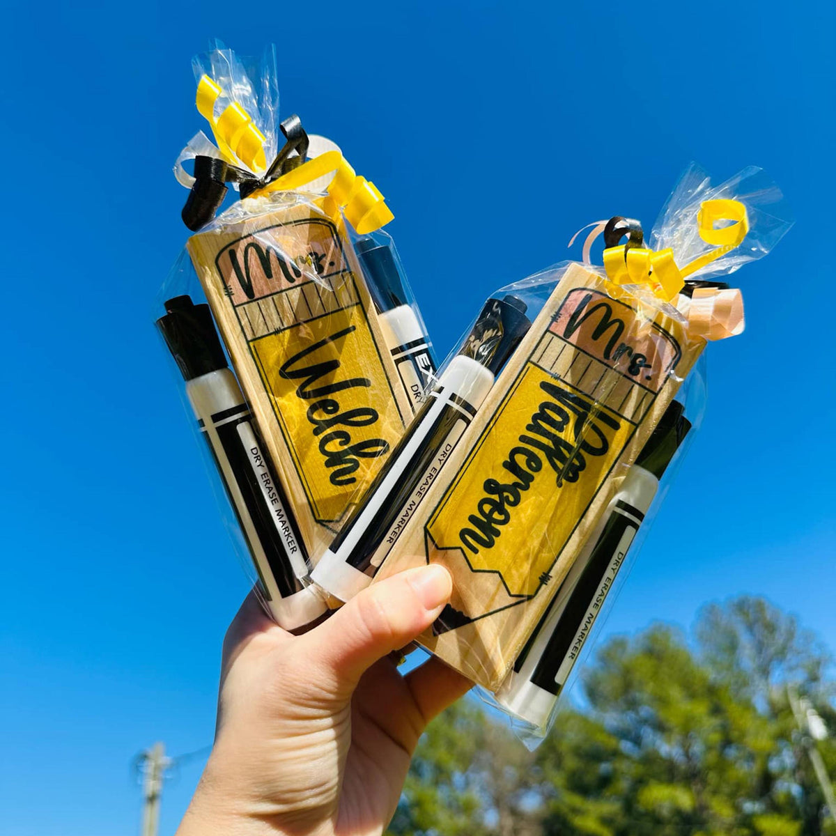 Personalized Teacher Whiteboard Eraser, Chalkboard Eraser, Teacher Appreciation Gift, Back to School Gift, End of School year Teacher Gift