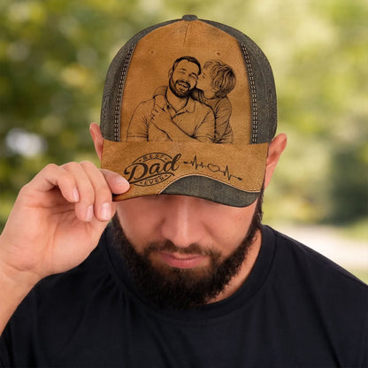 Custom Photo Hat, All Over Print Classic Cap - Personalized Father's Day Birtday Gifts For Dad, Grandpa - Strong Hearts Raise Strong Families 1_090c525e-e51d-421d-af55-b2267702b7a8.jpg