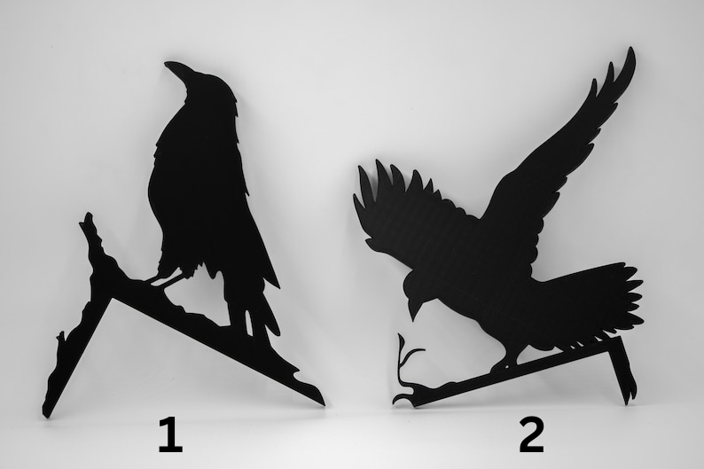 Black Crow Raven Door Topper, Door Sitter Corner Art, Crow Decor, Black Crow Art, Halloween Raven Door, Crow Halloween Art