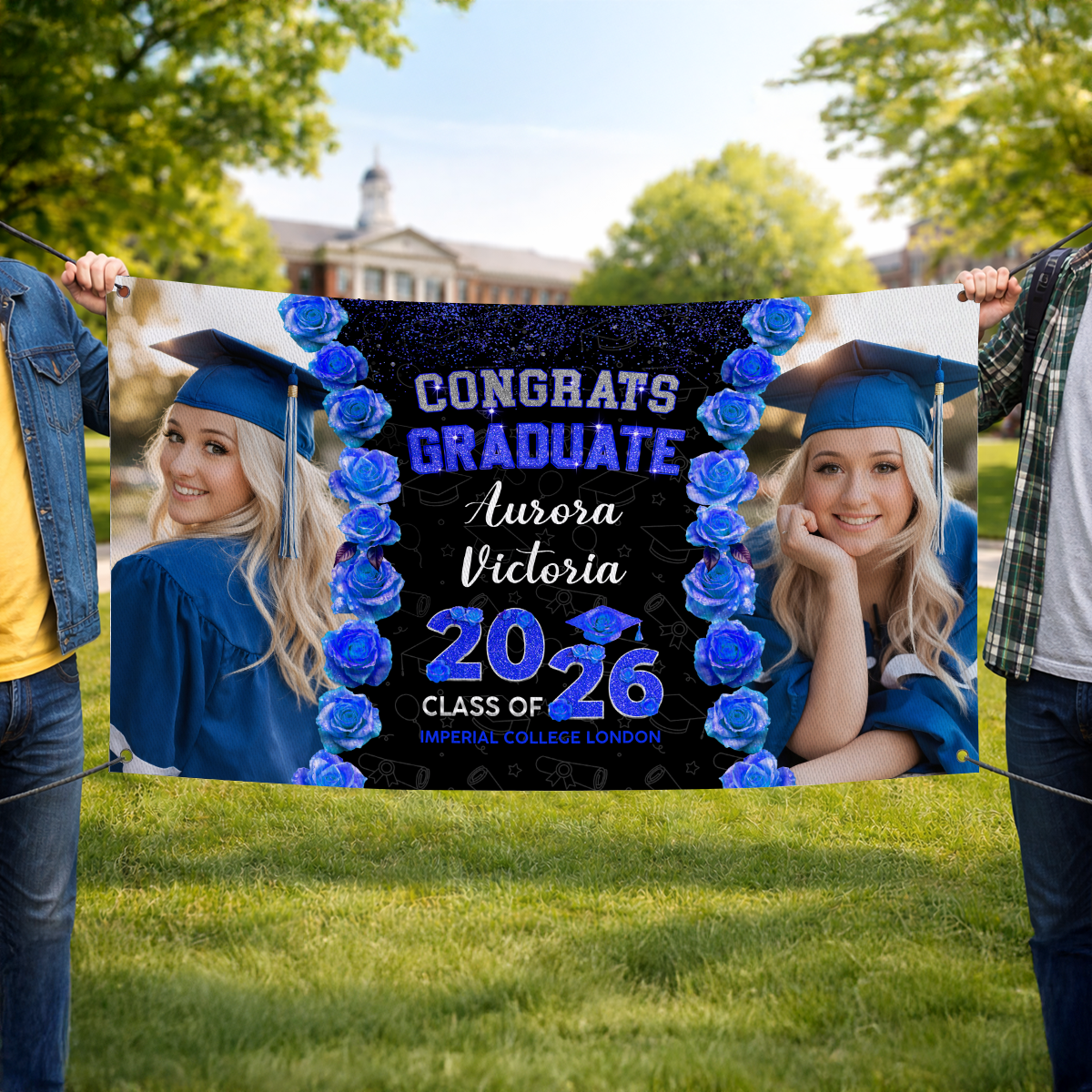 Congratulations Rose Photo Banner, Class of 2026 Banner 1_113a8d31-5f12-43d4-8268-fadd273ca2f1.png