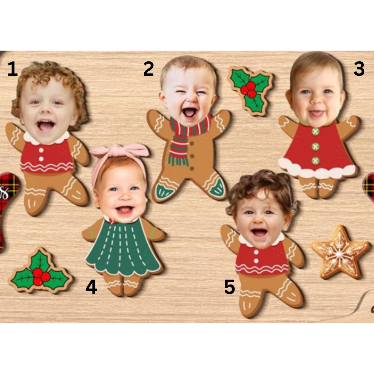 Personalized Grandma Christmas Ornament, Custom Photo Grandkids Ornament, Perfect Batch Grandma Ornament With Grandkids, Gift For Grandma