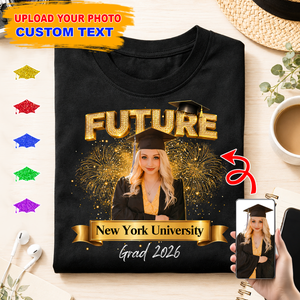 Congrats Future 2026 Personalized Graduation T-shirt