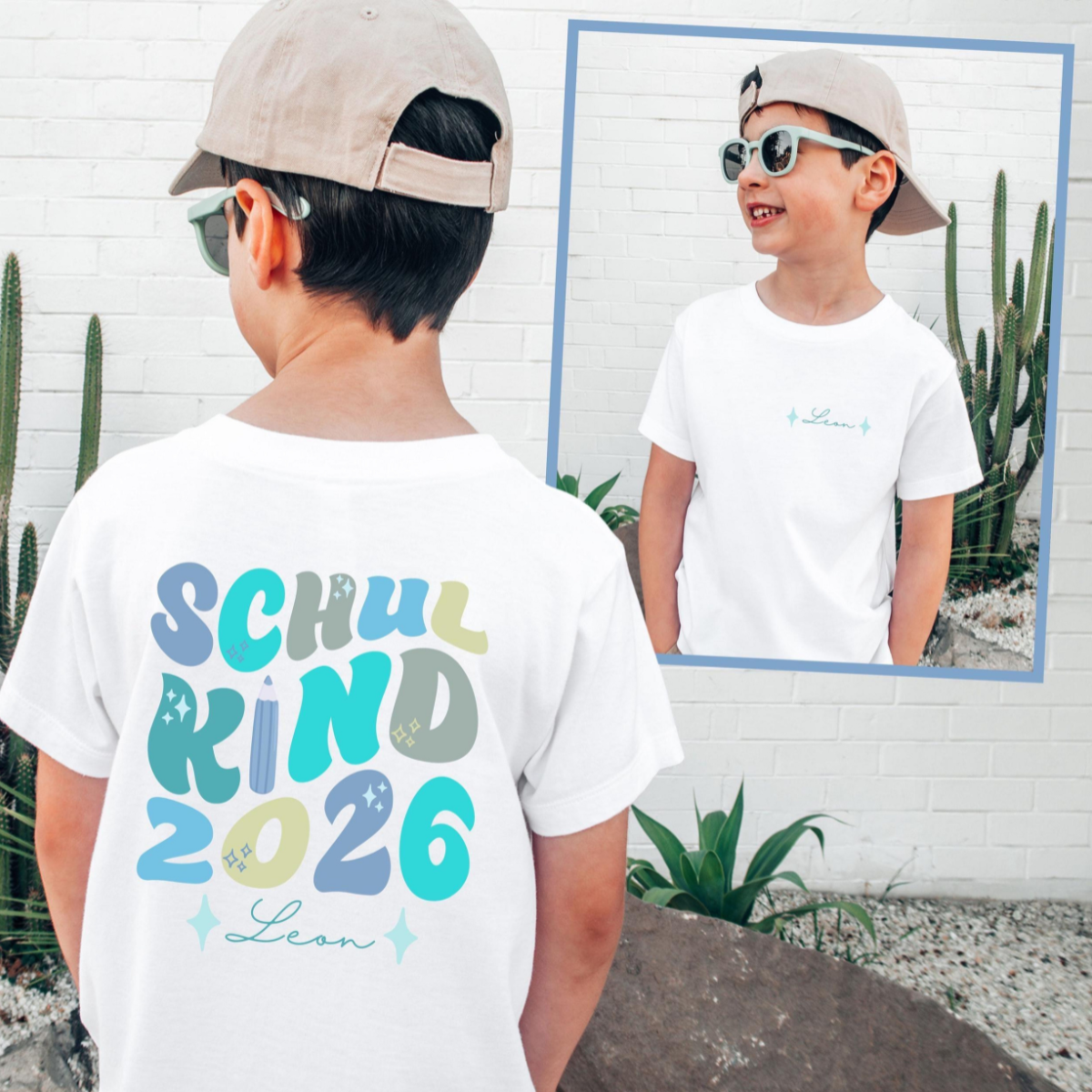 Schoolchild 2026 T-Shirt, Personalized, Shirt with Name & Year, Schoolchild 2026, Gift Idea for Schoolchildren, Back to School Gift