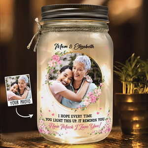 Mom How Much We Love You - Personalized Mason Jar Light - Gift For Mom, Mother's Day, Birthday Gift