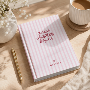 A New Chapter Begins Journal, Personalized Class of 2026 Graduation Gift, Gift For Daughter