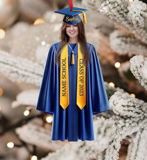 Personalized Upload Photo Graduation Ornament,2025 College Graduation,School Graduation Ornament Gift,Class Of 2025,High School Graduation Gift,Grad Gift