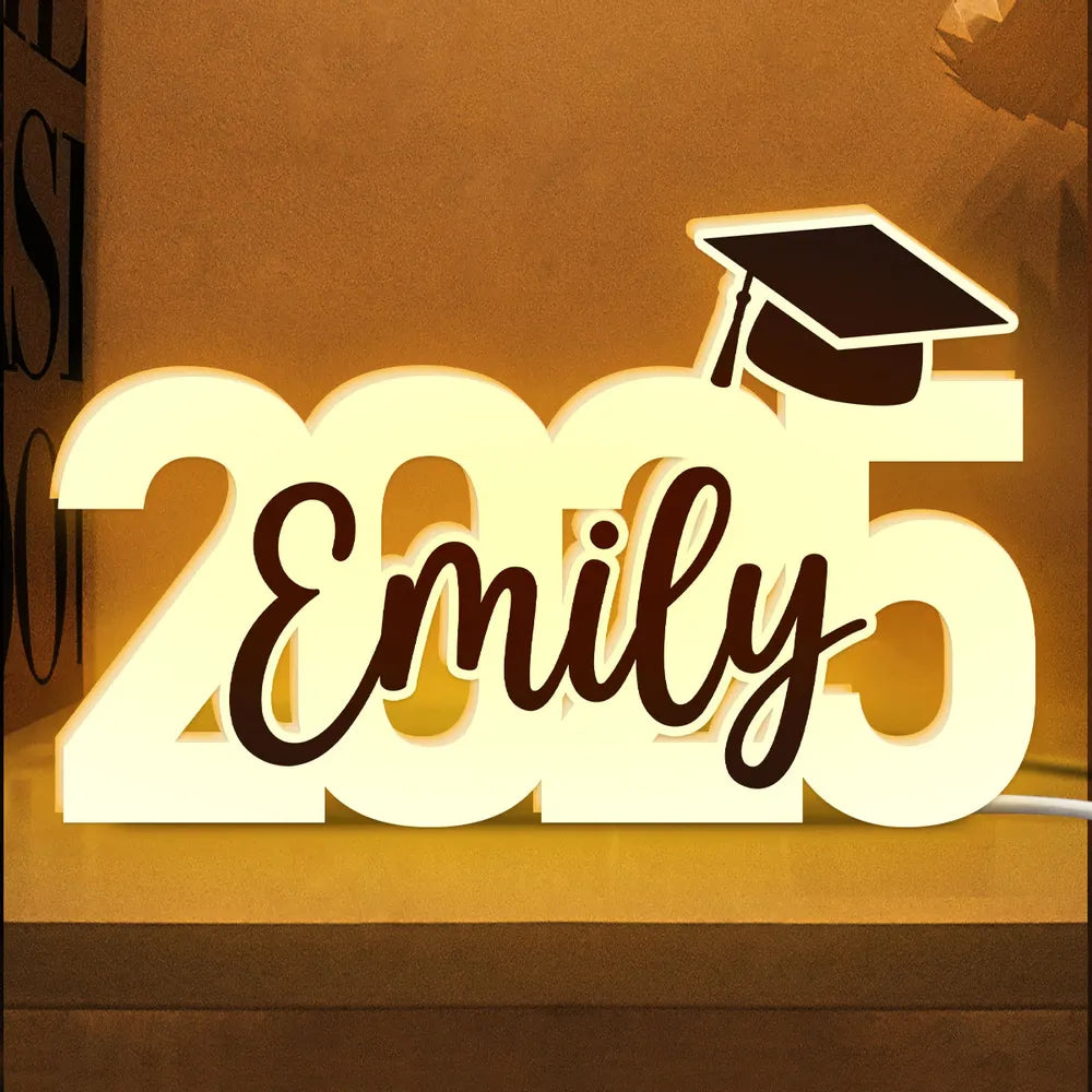 Class Of 2025 Graduation - Personalized Light Box - Graduation Gift, Graduation Party Decoration