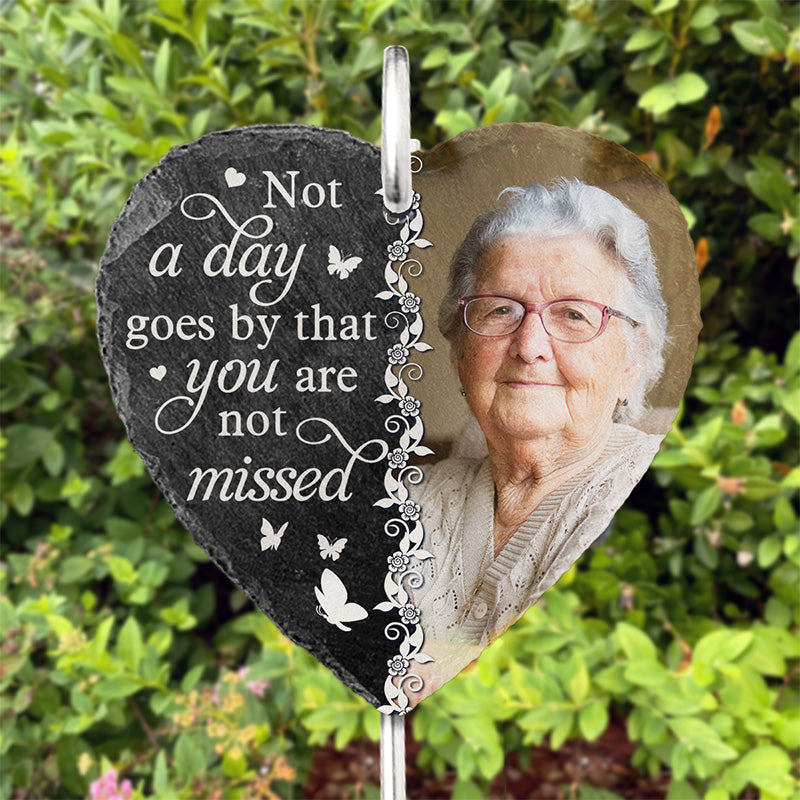 Personalizd Memorial Stone, Cemetery Decorations For Grave, Grave Markers For Cemetery For Humans, Sympathy Gifts For Loss Of Mom, Dad, Grieving Gifts