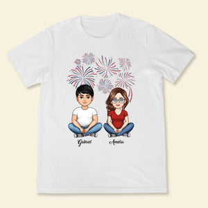 Family Happy Independence Day - Personalized Shirt - Gift For Family, Friend, 4th Of July