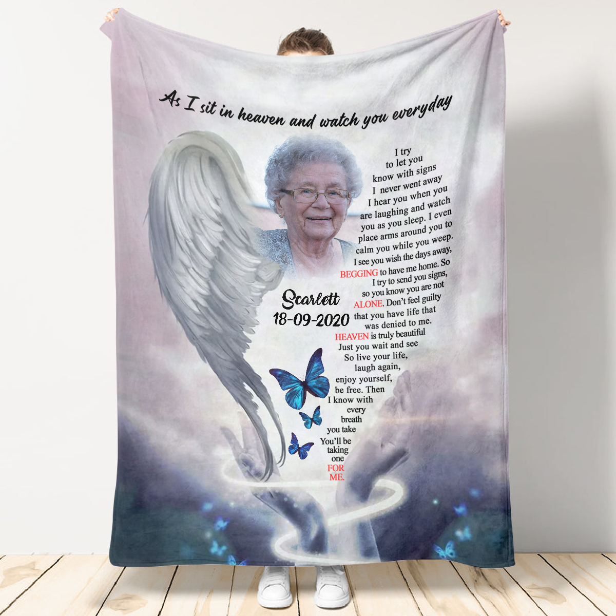 ACOBAF Painted Wingspan 2024 ACOTAR Blanket