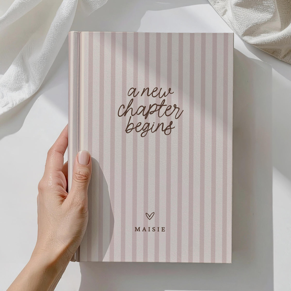 A New Chapter Begins Journal, Personalized Class of 2026 Graduation Gift, Gift For Daughter