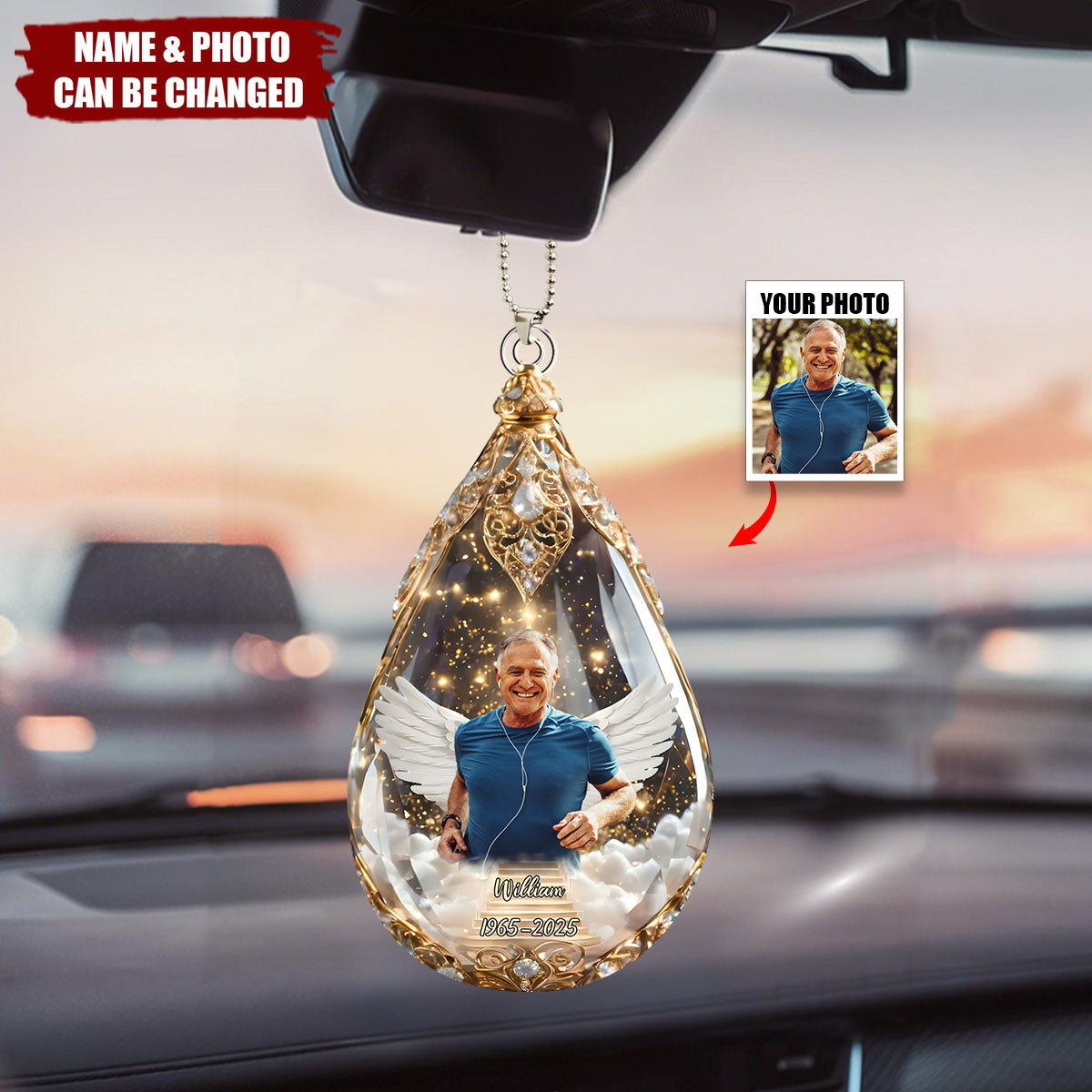Custom Photo Car Ornament - Personalized Memorial Sympathy Gifts For Loss Of Mom, Dad 1_2_5000x_1a6b73f1-4f0b-492c-a7be-0dd246aaa951.jpg