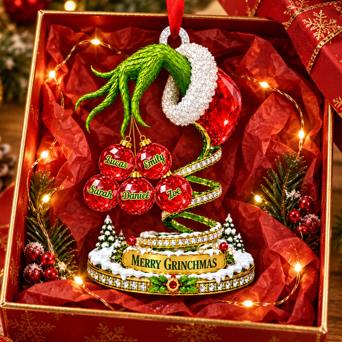 Funny Furry Hand Personalized Christmas Gifts