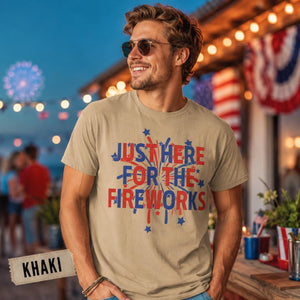 Funny 4th Of July Couples Shirts, Fireworks Matching Tee, Independence Day Top, Comfort Colors 1717, Patriotic Husband Wife Graphic Tee