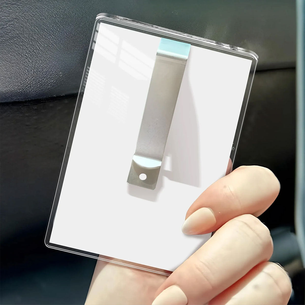 Custom Father's Day Card - Acrylic Car Visor Clip