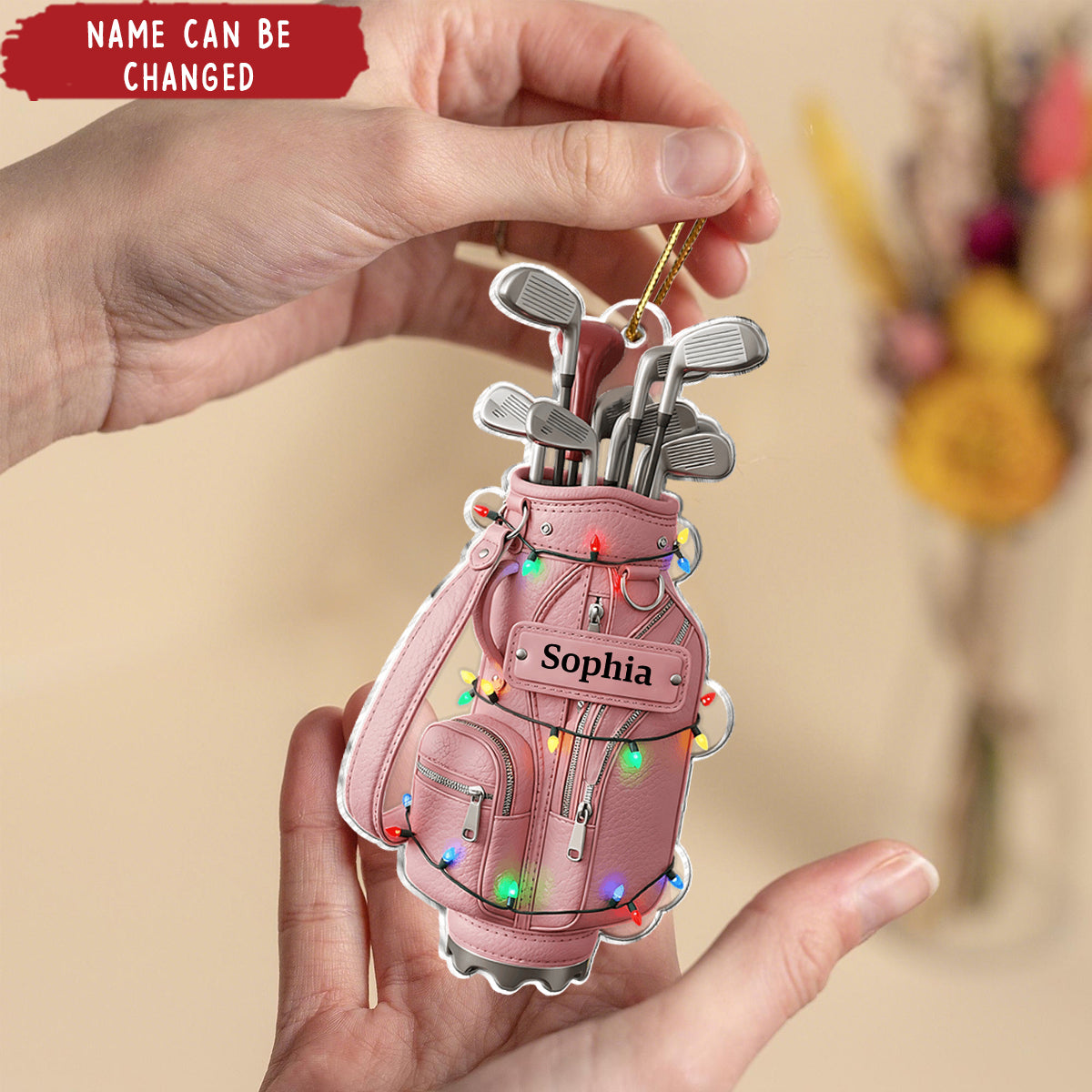 Merry Christmas - Personalized Golf Ornament Christmas Ornament Christmas Tree Decor Christmas Gift For Golf Lovers