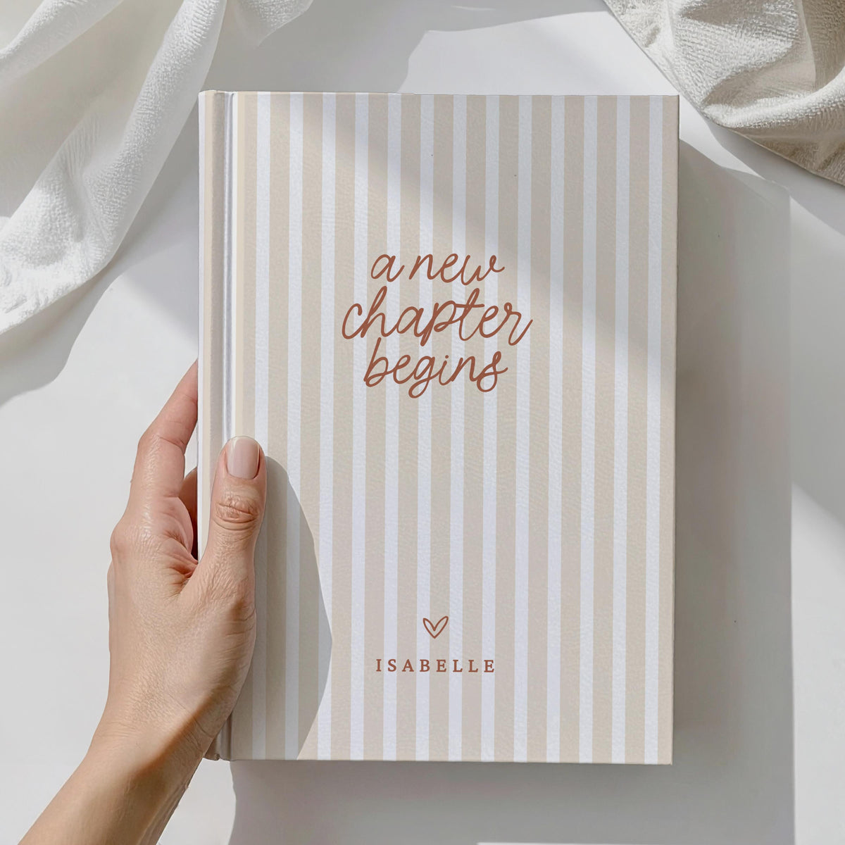 A New Chapter Begins Journal, Personalized Class of 2026 Graduation Gift, Gift For Daughter