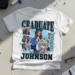 Graduation Photo Collage - Personalized T-Shirt