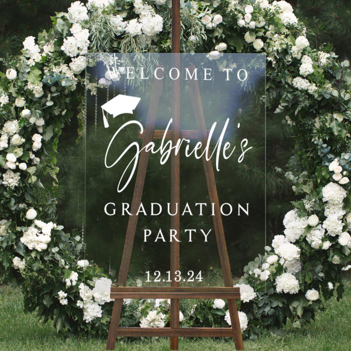 2026 Graduation Party Welcome Sign, Graduation Party Decor Sign, College Grad Sign, Graduation Decoration, Graduation Gifts, Class of 2026 Sign