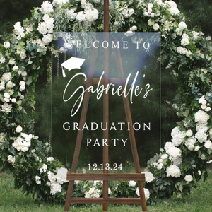 2026 Graduation Party Welcome Sign, Graduation Party Decor Sign, College Grad Sign, Graduation Decoration, Graduation Gifts, Class of 2026 Sign