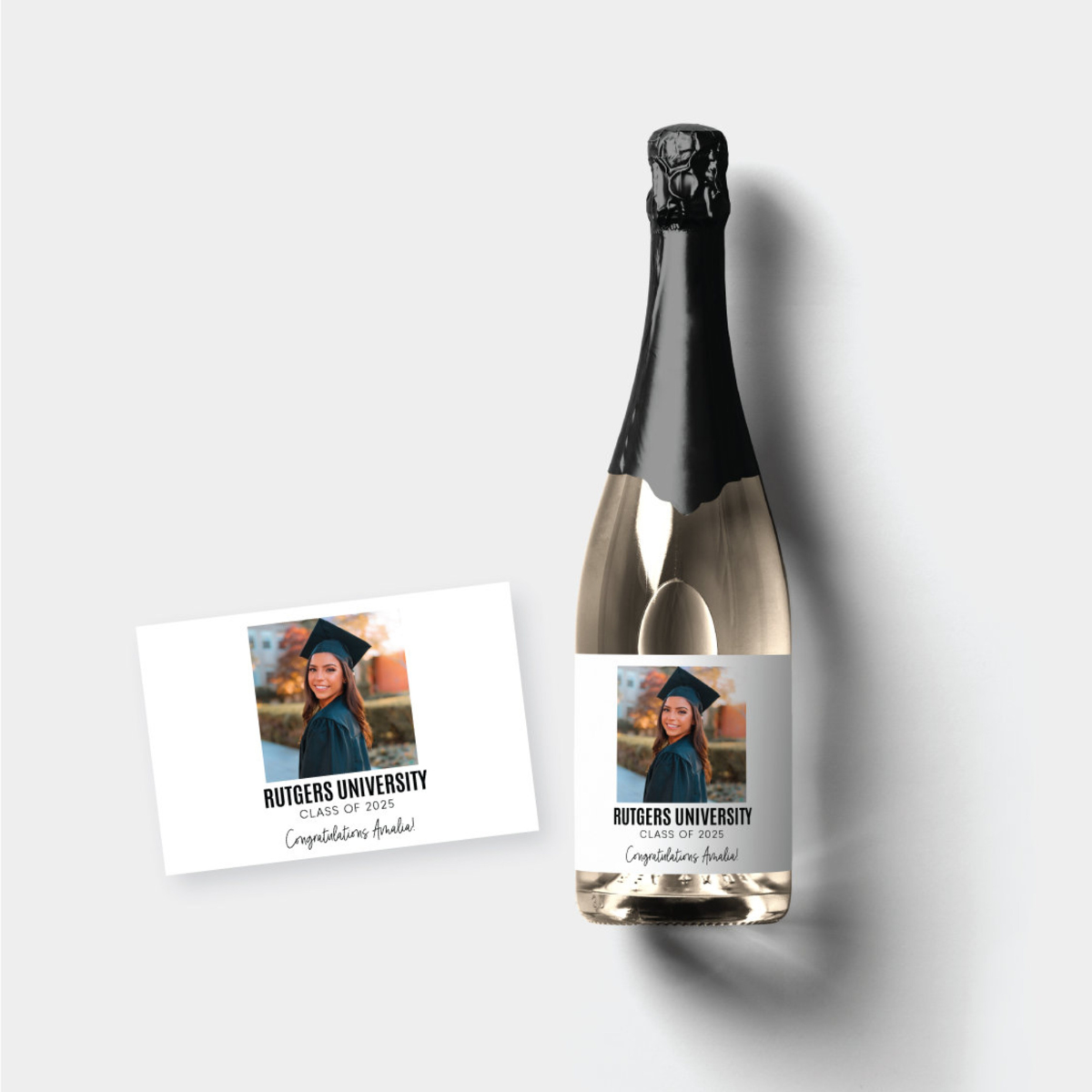 Graduation Wine Labels, Champagne Labels, Class of 2024, 2025, 2026, Graduation Party Favors, Graduation Gift