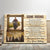 Personalized Memorial Canvas for Motorcycle Lovers, Custom Name And Photo, Sympathy Gift For Motorcyclist, Gone Riding Canvas